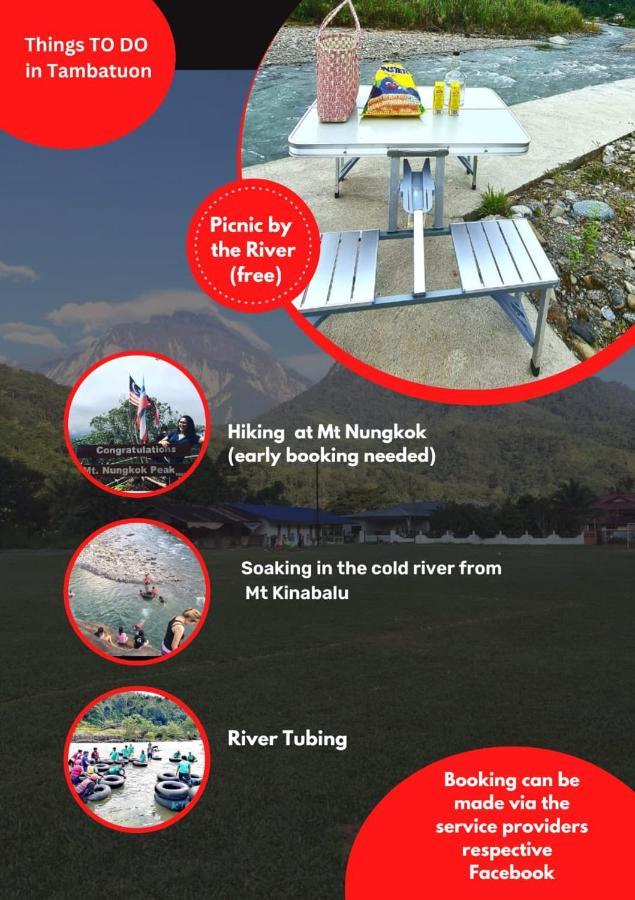 Rainbow Lodge Tambatuon Kota Belud Exterior foto